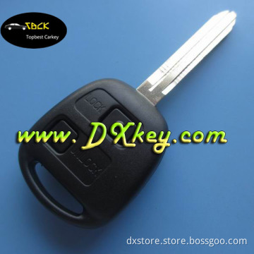 High quality remote key 2 button for toyota remote key chips Toyota prado remote key